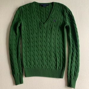Ralph Lauren Sport green sweater